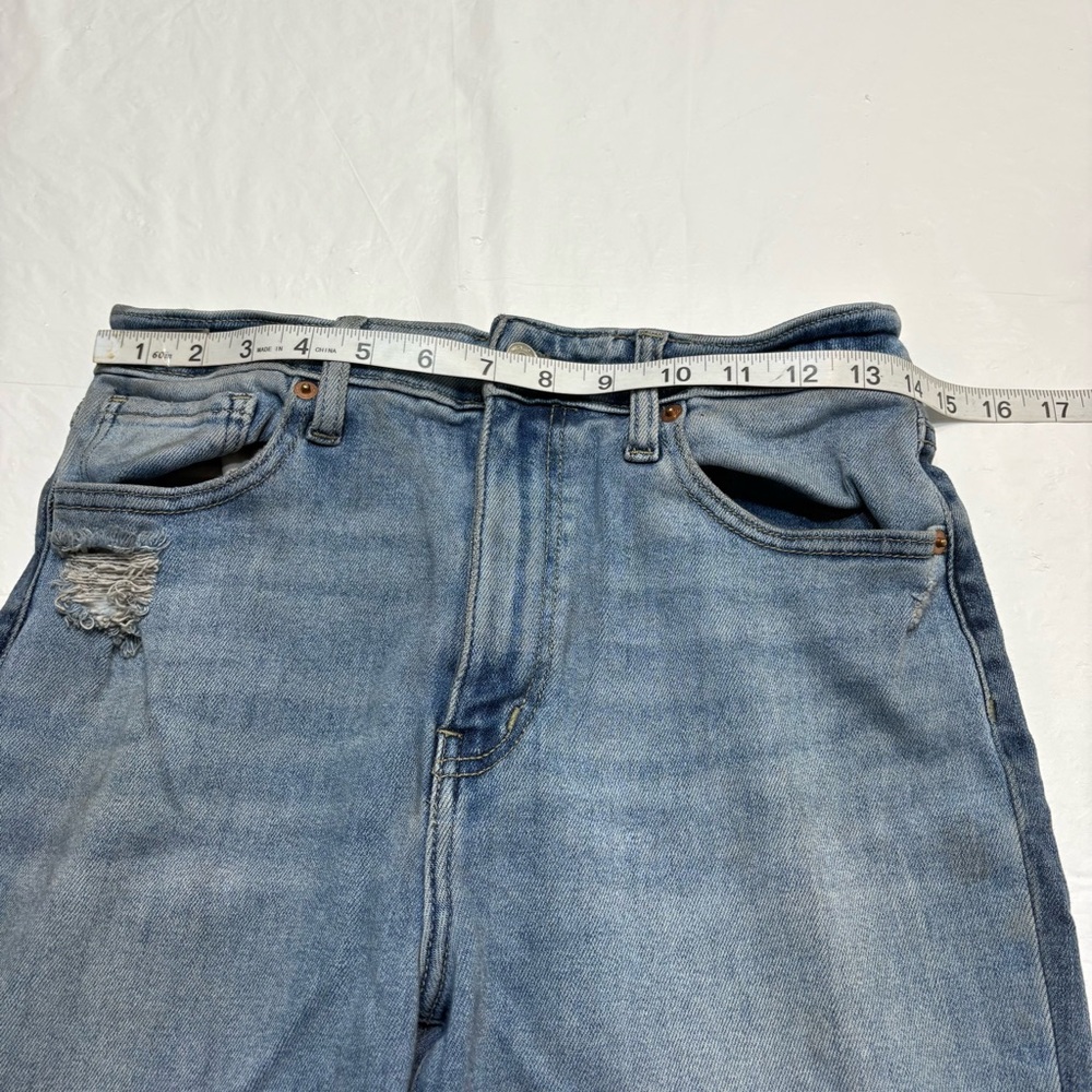 Artemis Vintage Light Wash High Rise Cuffed Boyfriend Jeans Women’s 9/28 - Picture 6 of 12